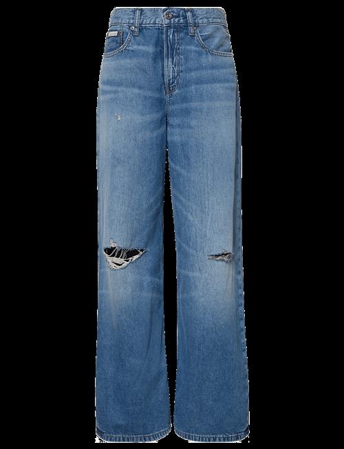 Calvin Klein Jeans | The Wide Leg Linen Daytona | 26 x 32