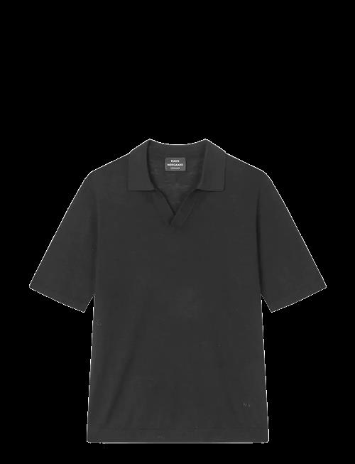Mads Nørgaard | Cotton Lino Theo Polo Knit | XL