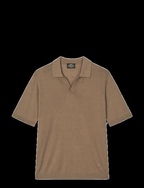 Mads Nørgaard | Cotton Lino Theo Polo Knit | XXL