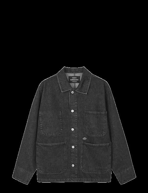Mads Nørgaard | Arizona Black Denim Chore Jacket | L