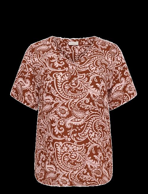 Kaffe Curve | Kcami Ss Blouse Printed | 50