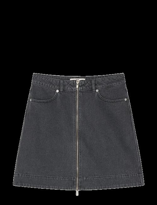 Mads Nørgaard | Luke Black Denim Riva Skirt | 40