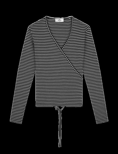 Mads Nørgaard | 2X2 Cotton Stripe Susi Ls Top | XS