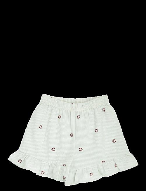 Müsli | Seersucker Stripe Frill Shorts | 116
