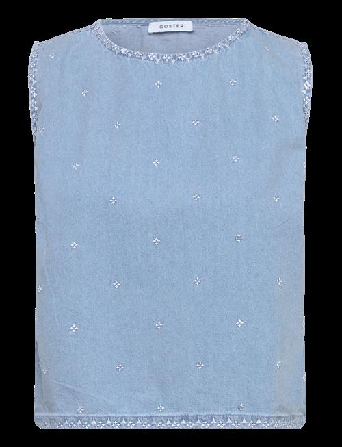 Coster Copenhagen | Denim Shirt With Embroidery | 40