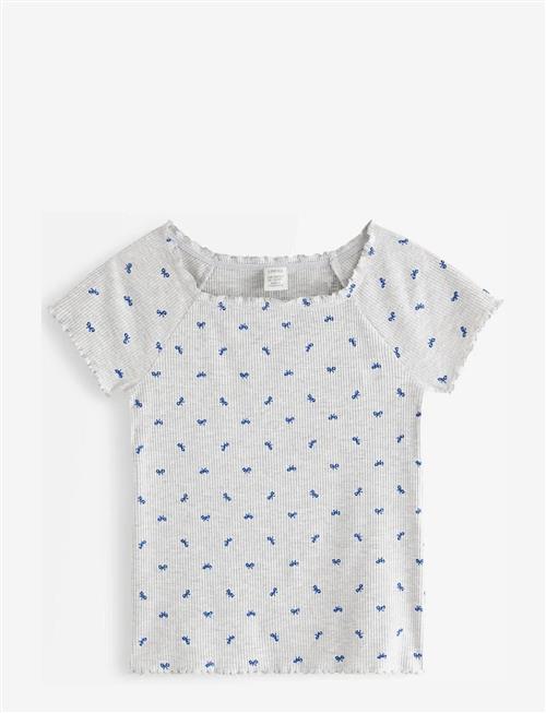 Lindex | Ribbed Top | 128