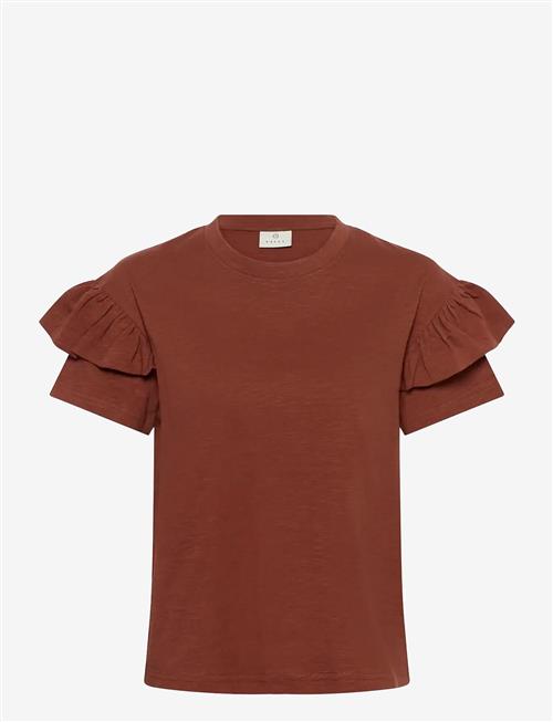 Kaffe | Kaerin Flounce T-Shirt | S