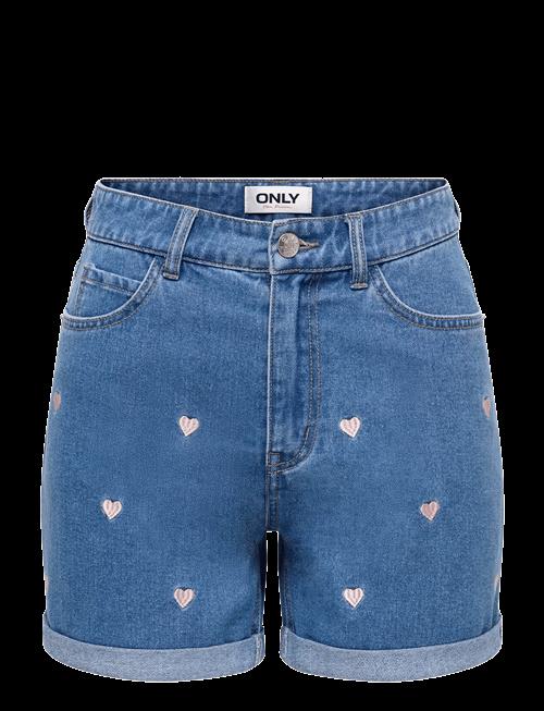 ONLY | Onlvega Hw Embroidery Dnm Shorts Guanoos | L