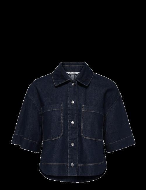 ONLY | Onlcleo Life Ss Crop Dnm Shirt Pim Noos | L