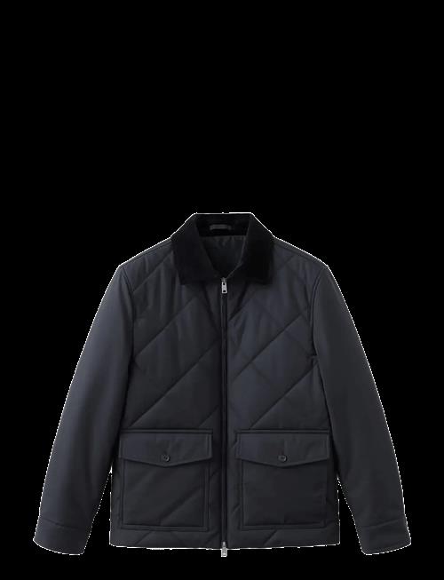 Mango | Quilted Water Repellent Jacket | L