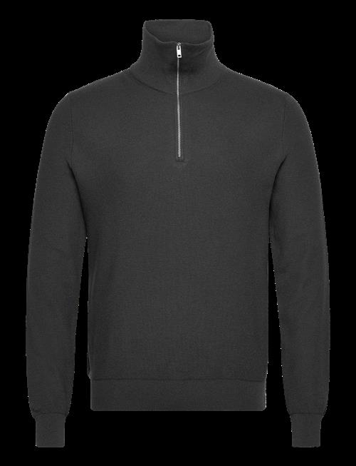 Mango | Microstructure Polo Shirt With Zip Neck | L