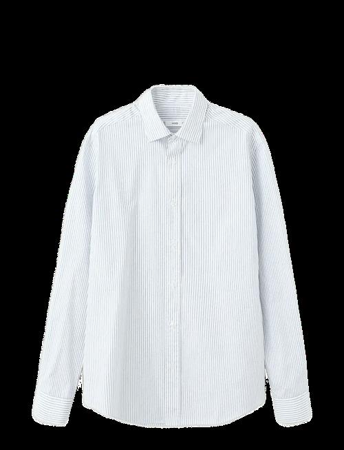 Mango | Regular Fit Striped Cotton Shirt | XXL