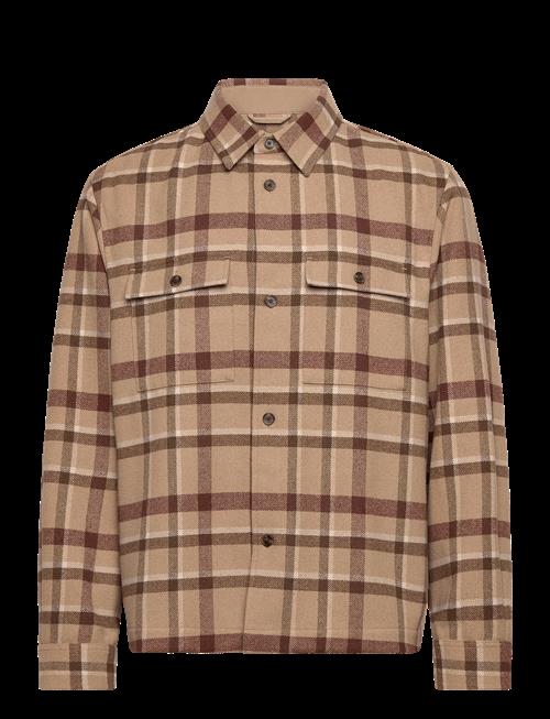 Mango | Check Overshirt With Pockets | L