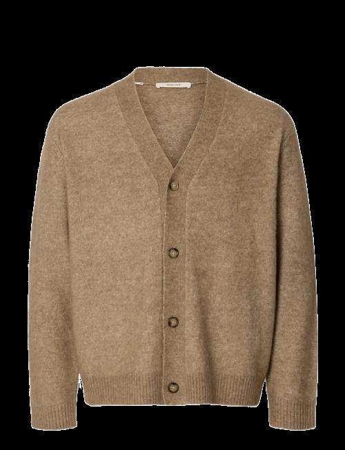 Selected | Slhrai Brushed Ls Knit Relaxed Cardigan | XXL