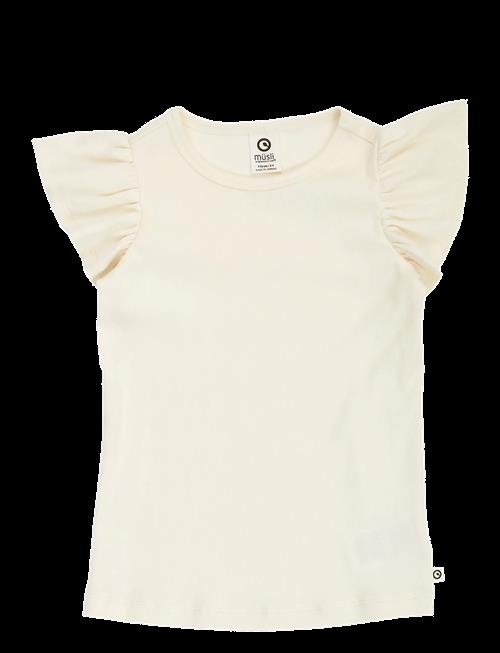 Müsli | Cozy Me Rib Frill S/S T | 128