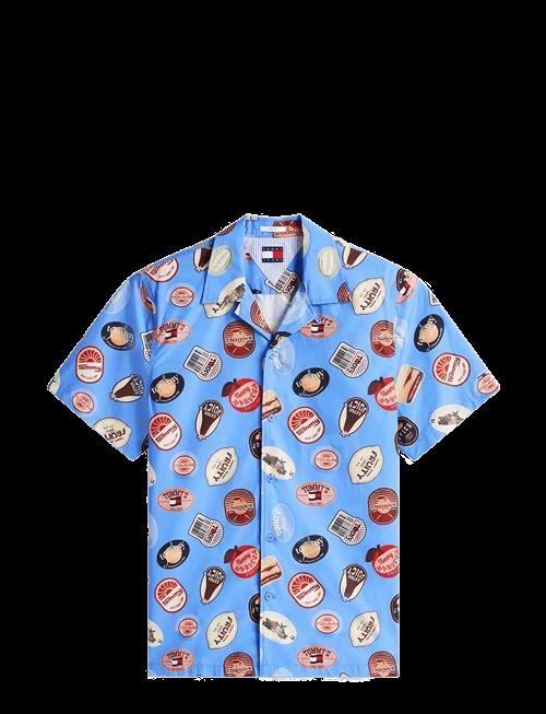 Tommy Jeans | Tjm Reg Aop Camp Shirt Ext | XL