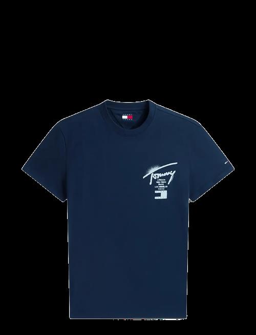 Tommy Jeans | Tjm Reg City Sign Ss Tee Ext | XS