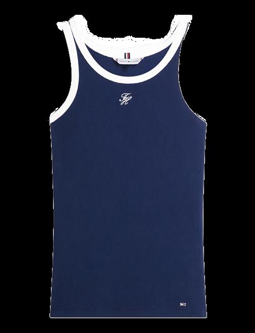 Tommy Hilfiger | Contrast Bind Rib Tank | XL