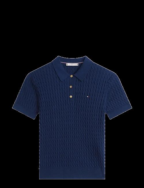 Tommy Hilfiger | Cotton Mini Cable Polo | S