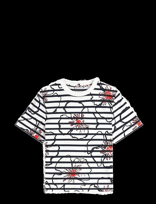 Tommy Hilfiger | Flower Graphic Reg C-Nk Ss Tee | XS