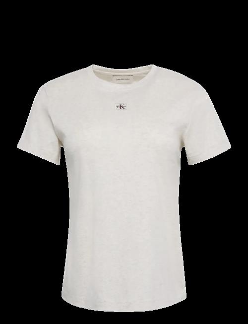 Calvin Klein Jeans | Ss Woven Label Classic Fit Tee | XXS