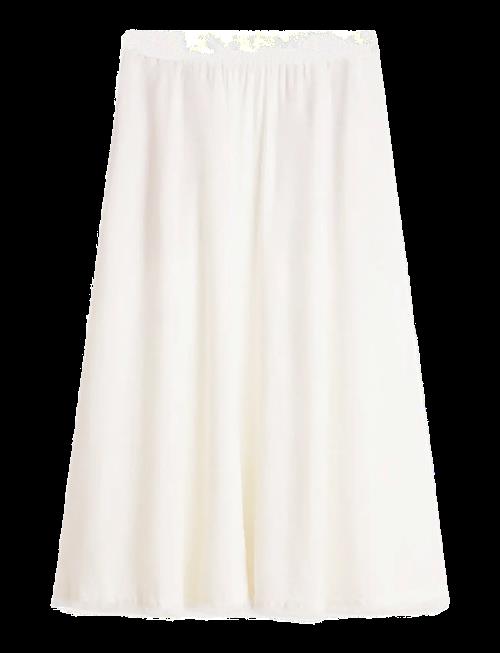 Tommy Hilfiger | Vis/Linen Volume Midi Skirt | M
