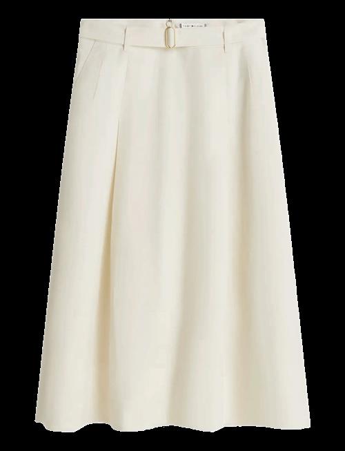 Tommy Hilfiger | Linen Utility Midi Skirt | 32