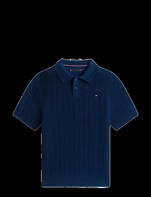 Tommy Hilfiger | Open Stitch Polo Sweater Ss | 140