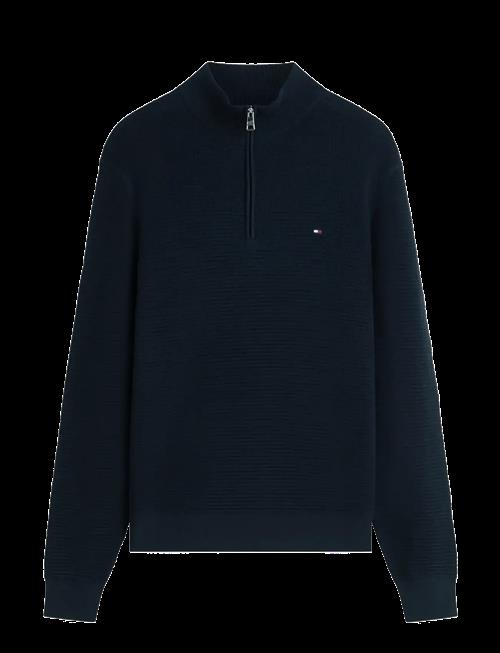 Tommy Hilfiger | Seasonal Structure Zip Mock | XL