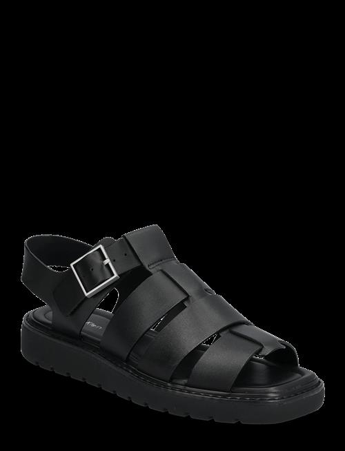 Calvin Klein | Sq Molded Sndl Fisher Lth | 40