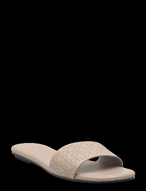 Calvin Klein | Org Flat Sndl One Bar Lth Aop | 36