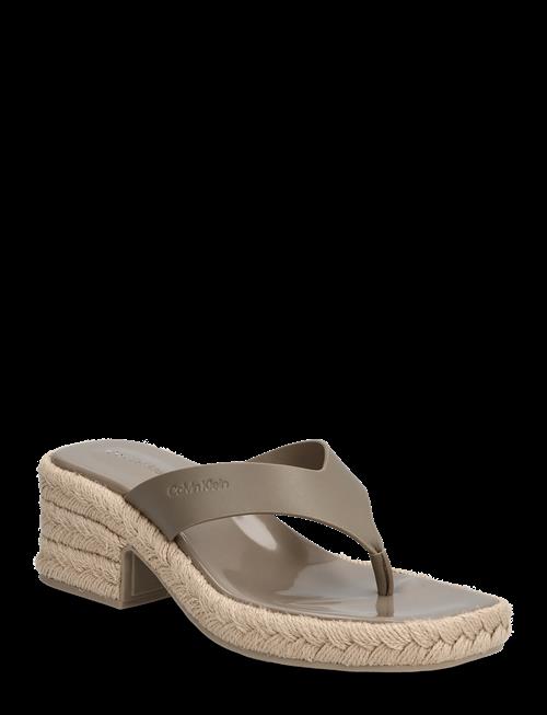 Calvin Klein | Block Heel Espa 50 Thong Lth | 39