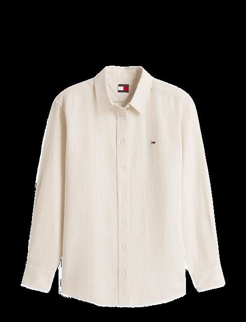 Tommy Jeans | Tjw Rlx Linen Shirt | XL