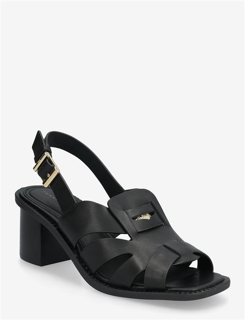 Tommy Hilfiger | Cross Blocked Heel Sandal | 38