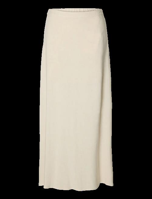 Selected | Slfviva Hw Ankle Linen Blend Skirt Noos | 38