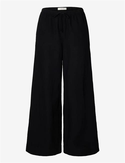 Selected | Slwluisa Mw Wide Linen Blend Pant Noos | 42