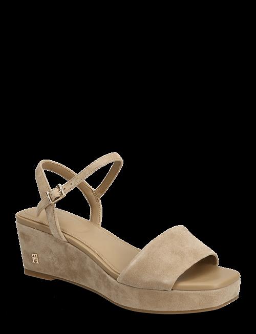 Tommy Hilfiger | Suede Wrapped Mid Wedge | 39