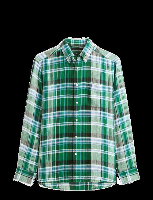 Tommy Hilfiger | Linen Summer Madras Rf Shirt | XXL