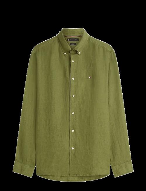 Tommy Hilfiger | Pigment Dyed Li Solid Rf Shirt | L
