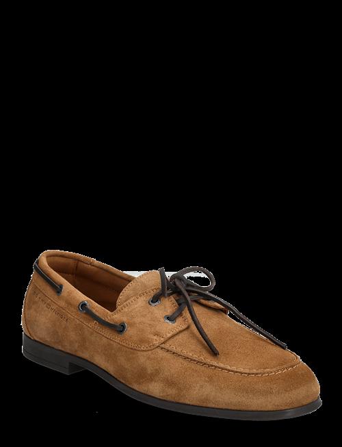 Tommy Hilfiger | Flexible Slim Suede Boat Shoe | 40