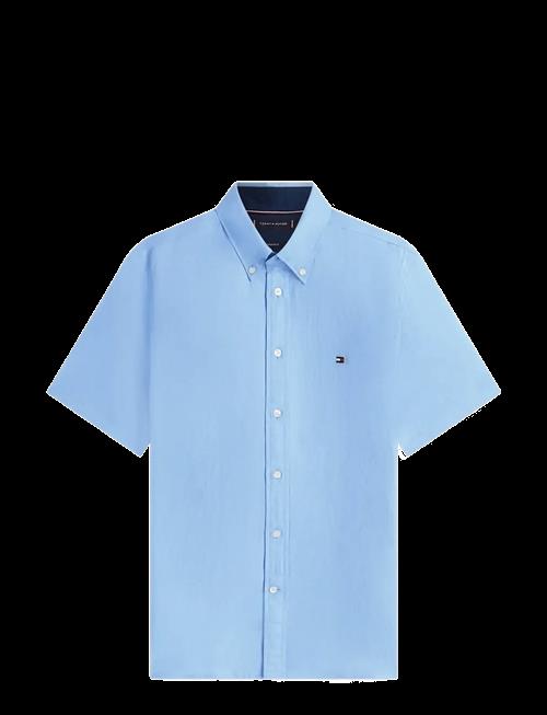 Tommy Hilfiger | Linen Blend Solid Ss Rf Sht | L