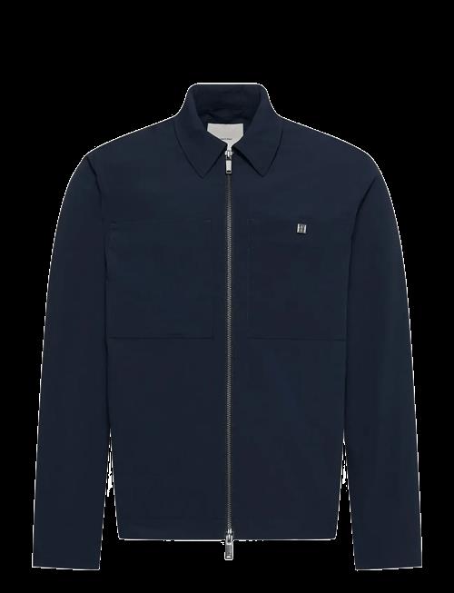 Calvin Klein | Ls Seersucker Blouson Jacket | S
