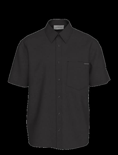Calvin Klein Jeans | Ss Solid Causal Linen Classic Sh | XS