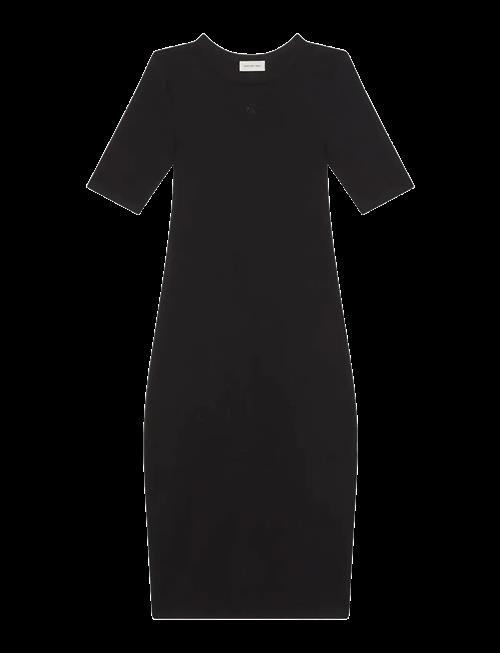 Calvin Klein Jeans | Hs 1X1 Refined Cotton Rib Midi D | XXS