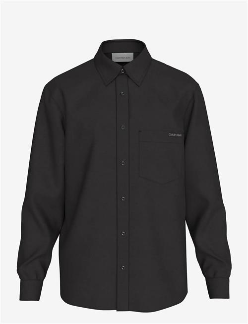 Calvin Klein Jeans | Ls Sld Cas Linen Clssic Shirt | S