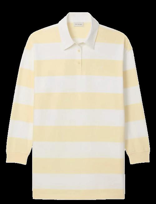 Calvin Klein Jeans | Ls Varsity Stripe Mini Polo Dres | M