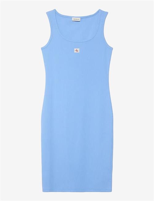 Calvin Klein Jeans | Sl Baby Rib Woven Label Square N | XXS
