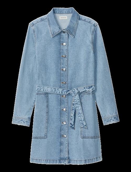 Calvin Klein Jeans | Belted Denim Mini Dress Coastal | S