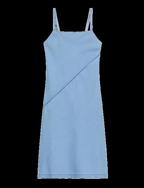 Calvin Klein Jeans | Bias Cut Denim Soft Dress Lightw | S