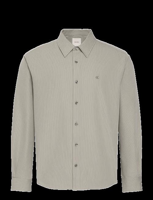 Calvin Klein | Ls Yd Stripe Seersucker Classic | XS